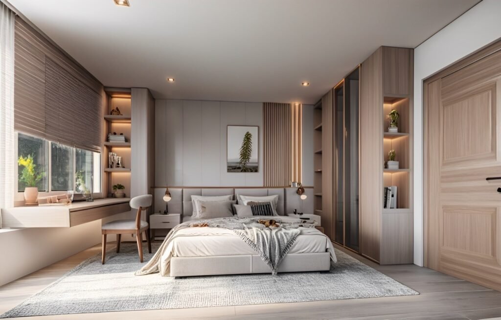 Interior Design for bedroom by Tower Tree Design and Renovation