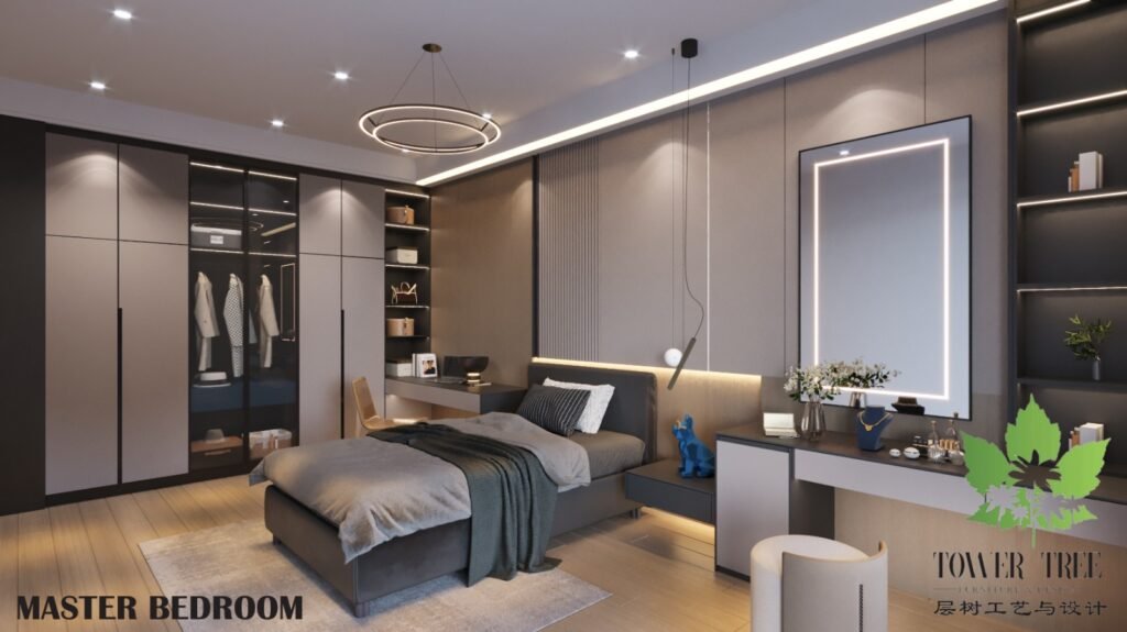 Interior Design for bedroom by Tower Tree Design and Renovation
