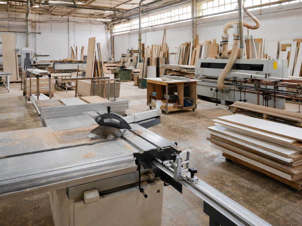 In-house custom carpentry work service manufacturing factory in Johor