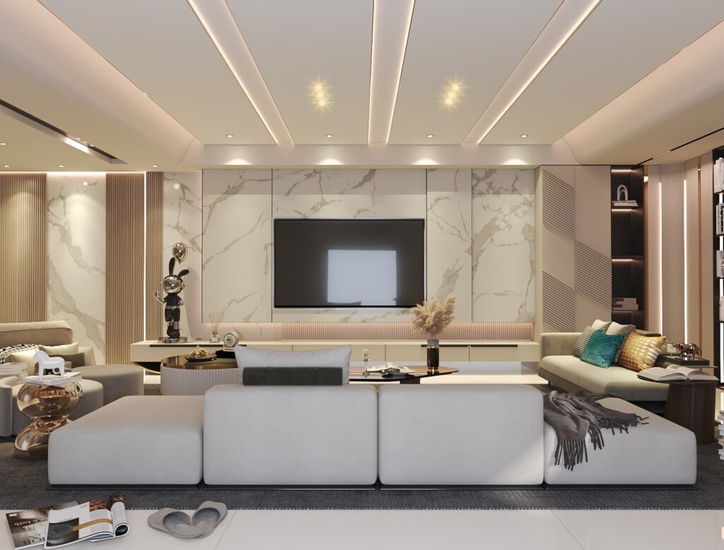 Interior Design, Renovation and Custom Furniture for Living Room