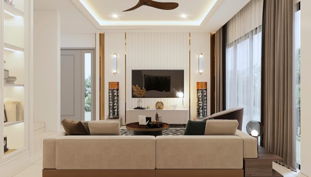 Interior Design, Renovation and Custom Furniture for Living Room