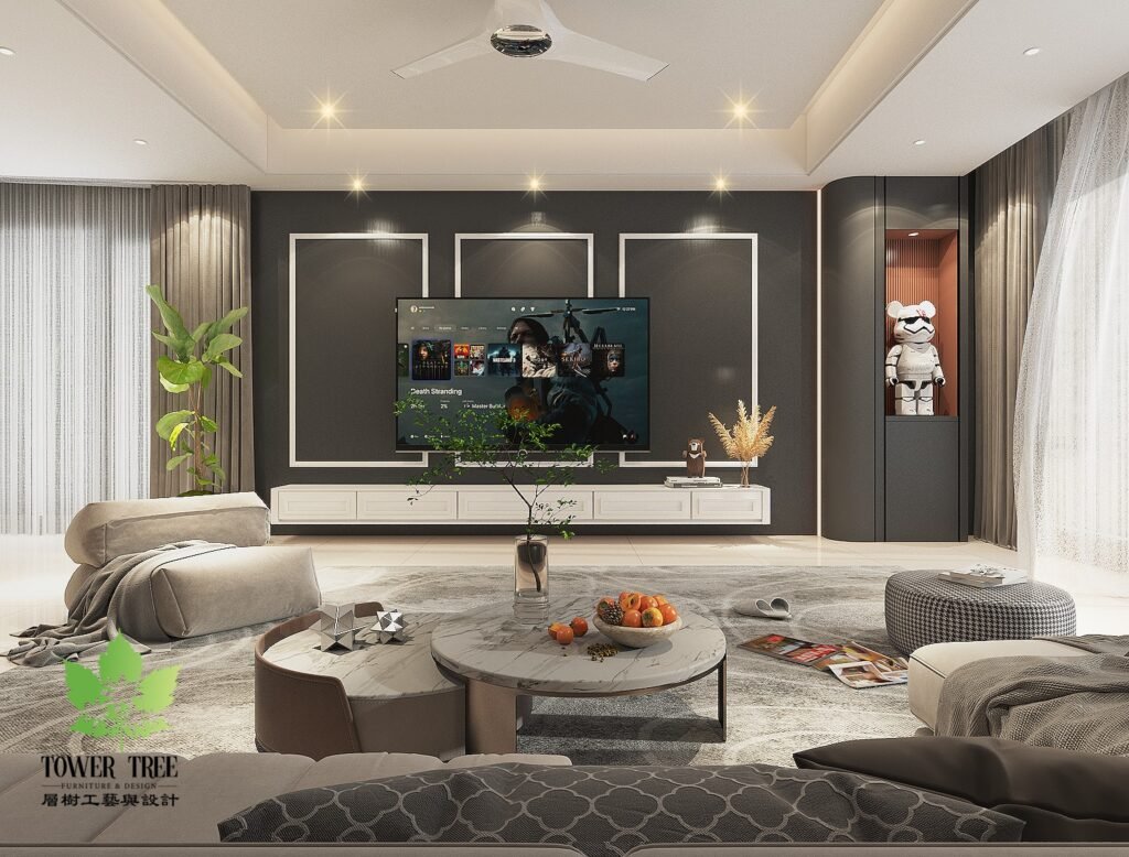 Interior Design, Renovation and Custom Furniture for Living Room