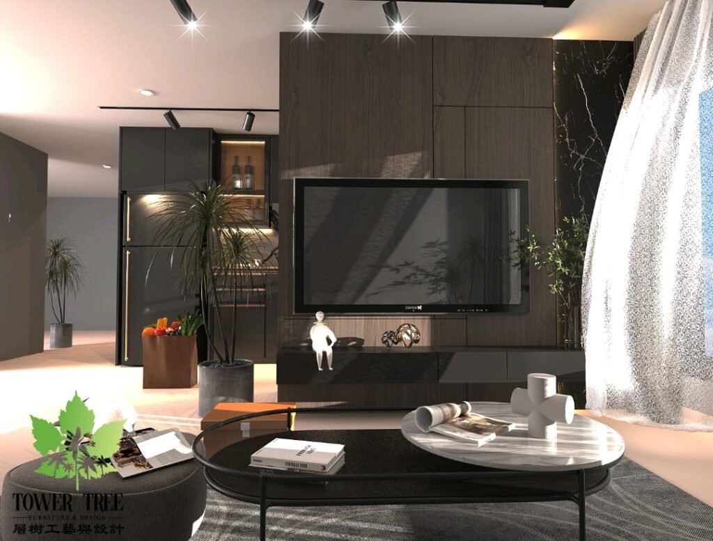 Interior Design, Renovation and Custom Furniture for Living Room