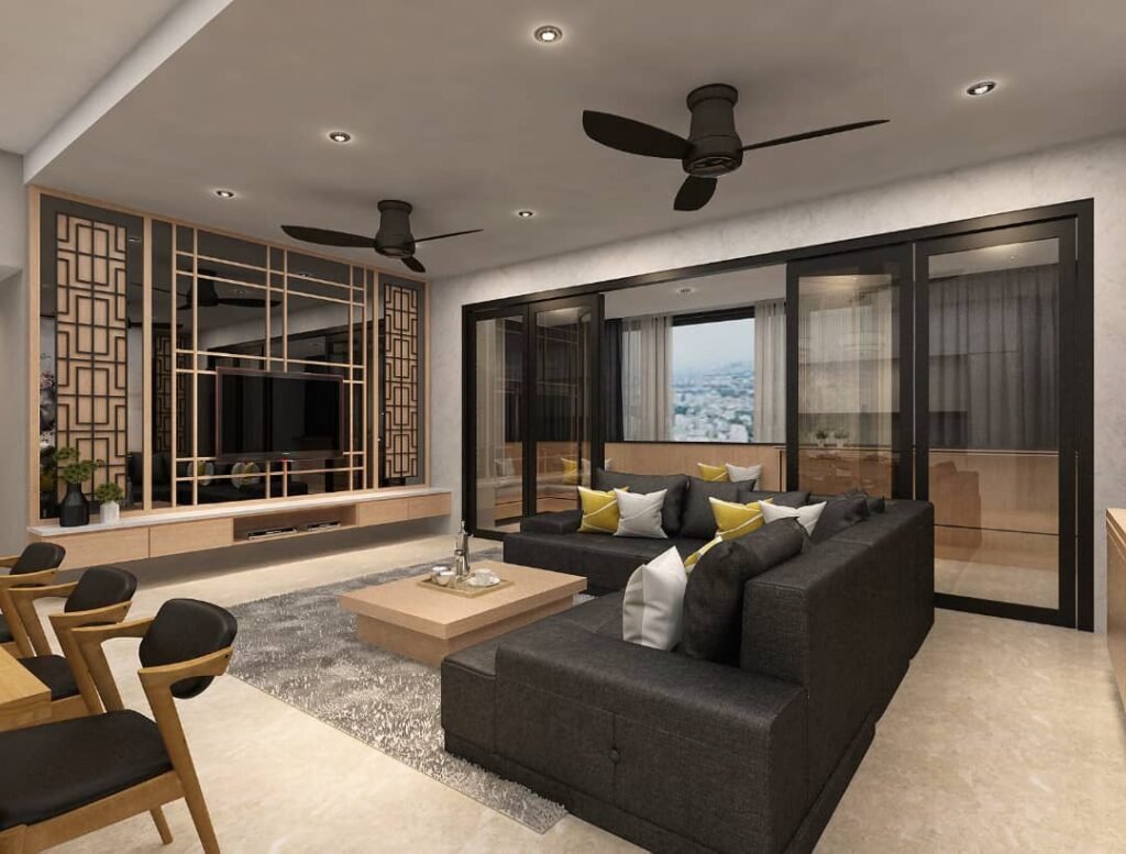 Interior Design, Renovation and Custom Furniture for Living Room